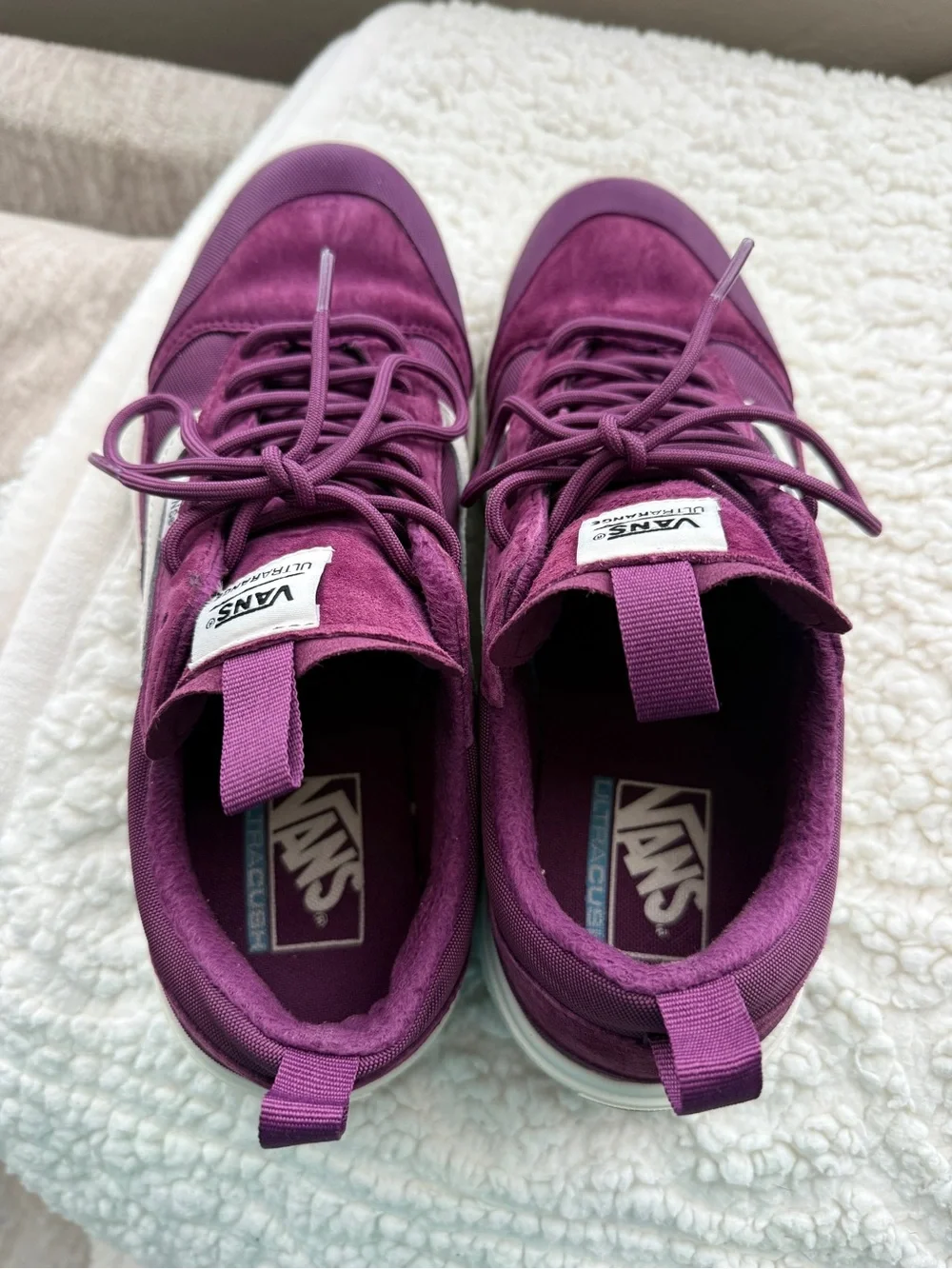 Vans Ultrarange Cold Weather Ultra Cushion Shoes Purple Men's 9.5